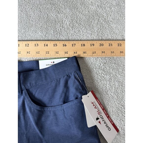 GRAND SLAM GOLF MENS GOLFCORE TECHNICAL 4 WAY STRETCH UPF 50 COMFORT 34 X 30 PAN - Picture 2 of 9